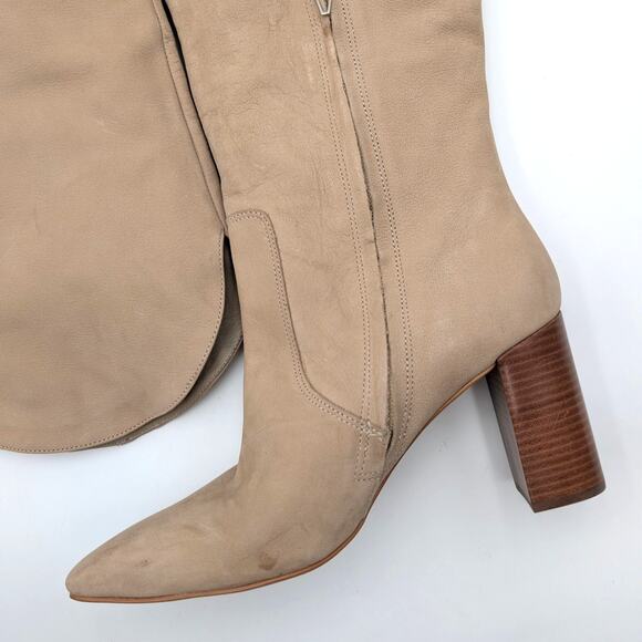 Dolce Vita Nedi Knee High Block Heel Boots Women's Pointed Toe Size US10 EU41 - Picture 12 of 14